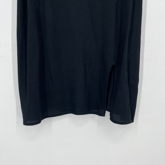 Reformation Mini Dress Black Size Medium Slip - Picture 4 of 5